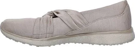 Skechers Microburst Womens Sneakers Slip-On - Size 7 Medium, Beige