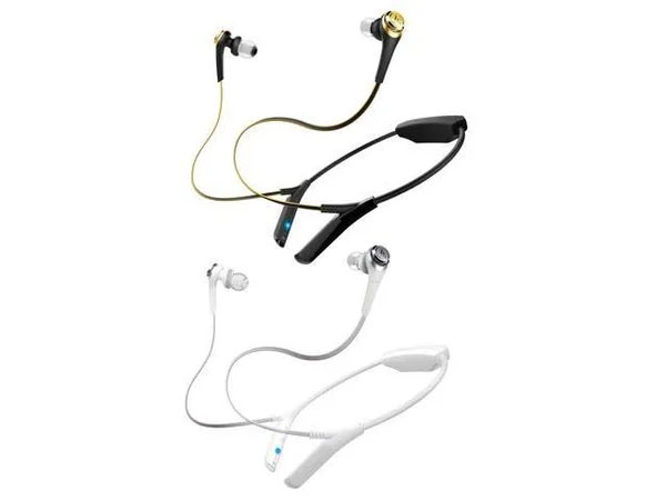 Audio Technica Ath-cks550bt Solid Bass Wireless In-Ear Headphones (Black-Gold)