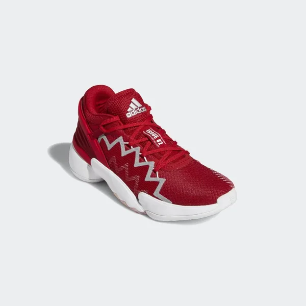 Adidas D.O.N. Issue 2 Basketball Shoe Red/White