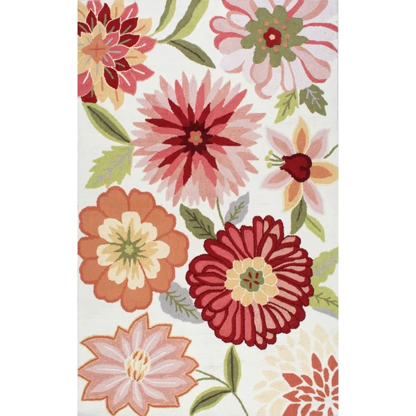 nuLOOM Handmade Flower Garden Rug - 3& 6x22 x 5& 6x22