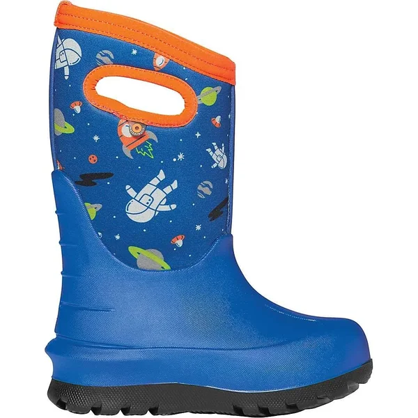 Boy's Bogs Neo Classic Insulated Waterproof Boot - 6 M, Black Multi
