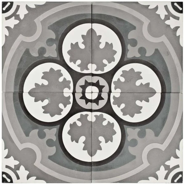 SomerTile FVBCQMST Cimento Cement Floor and Wall Tile - 7.875x22 x 7.875