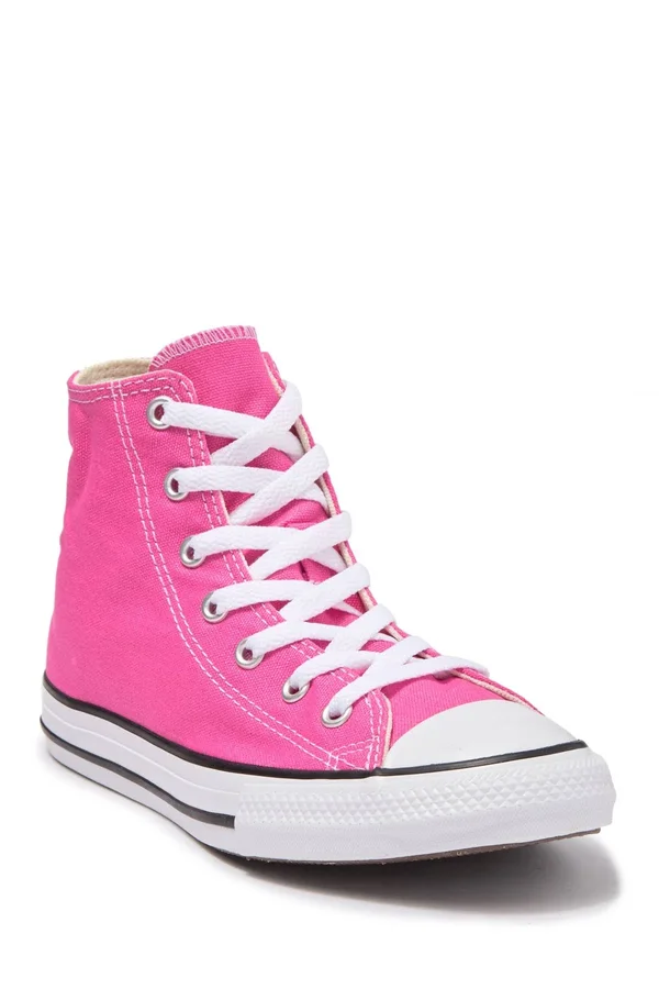 Converse Chuck Taylor All Star Galaxy Dust High Top (Pink Size 3) Little Kids Canvas Shoes