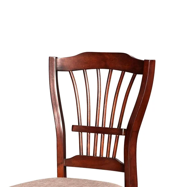 Slatted Back Wooden Dining Chair with Nailhead TRIM - Set of 2, Brown
