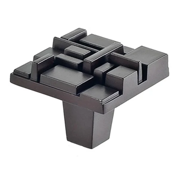 DU Verre DVOF02 Offset 2-1/2x22 Square Cabinet Knob Matte Black