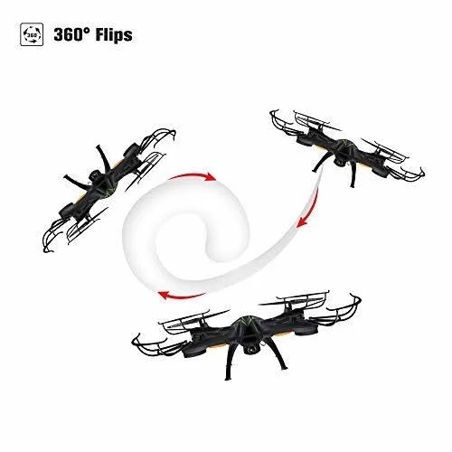K200 FPV RC Drones with Camera Live Video 720p HD Wi-Fi 4 Channel 2.4GHz 6-Axis Gyro Quadcopter for Beginners Kids Adults- Altit