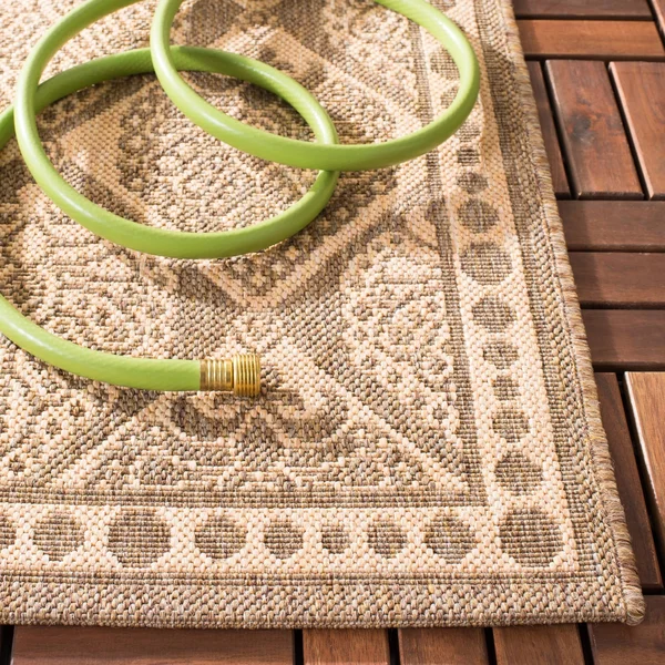 Safavieh Courtyard CY5149B 6&7x22 x 9&6x22 Coffee, Sand Rug