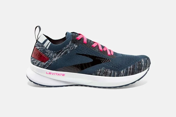 Brooks Running Women's Levitate 4 Road Running Shoes, Navy/Black/Pink 5.0 - Shop The Best at Brooks