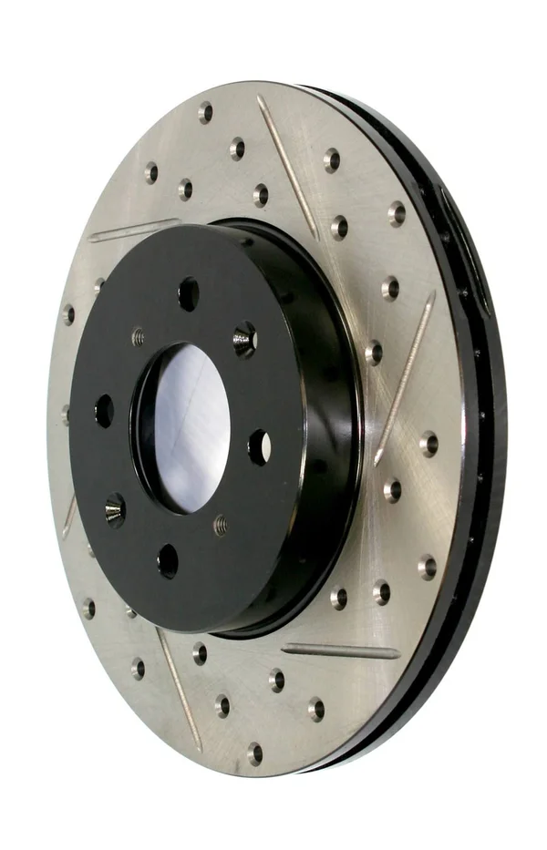 StopTech Slotted & Drilled Sport Brake Rotor - 127.37056L