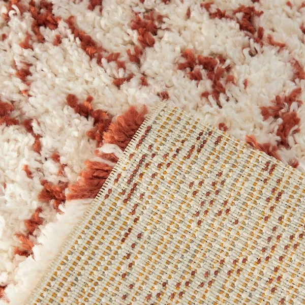 BALTA Dominic Grey/Cream 8 ft. x 10 ft. Moroccan Shag Area Rug