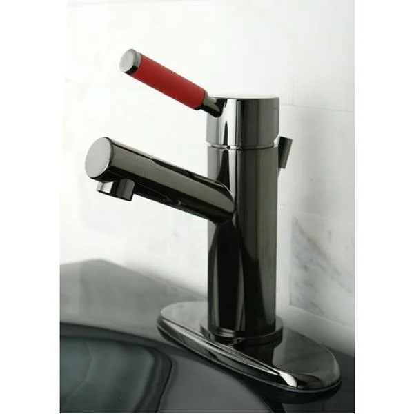 Kingston Brass Blue Tempered Glass Vessel Bathroom Sink EVSQFB4