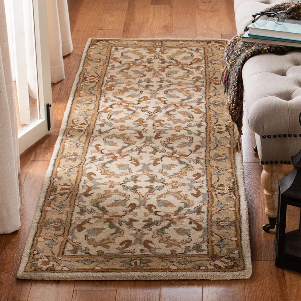 Safavieh Heritage HG967A 2&3x22 x 12&0x22 Runner Beige - Gold Area Rug