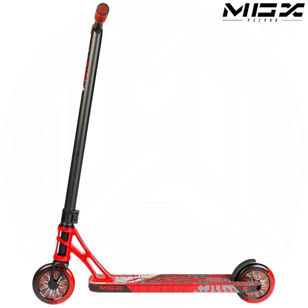 Madd Gear MGP MGX P1 Pro Stunt Scooter - Red - Black