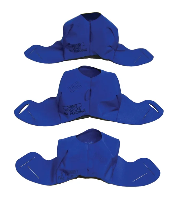 Circadiance SleepWeaver Elan Soft Cloth Nasal CPAP Mask - Blue Medium - 100519