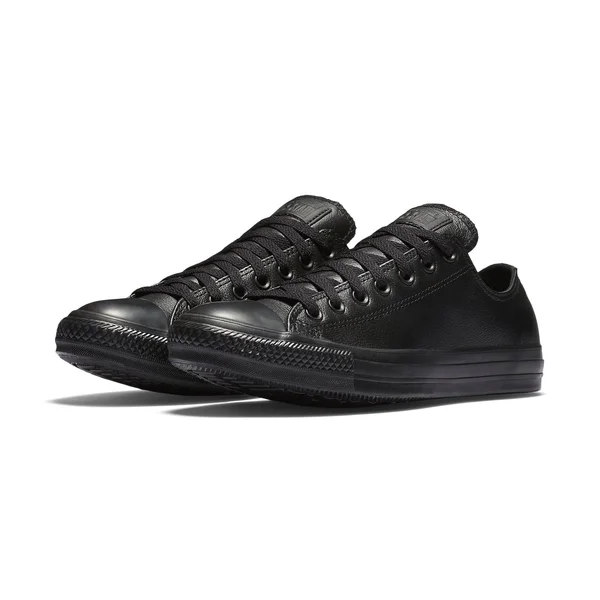 Converse Men's Chuck Taylor All Star Ox Leather Shoes - Black