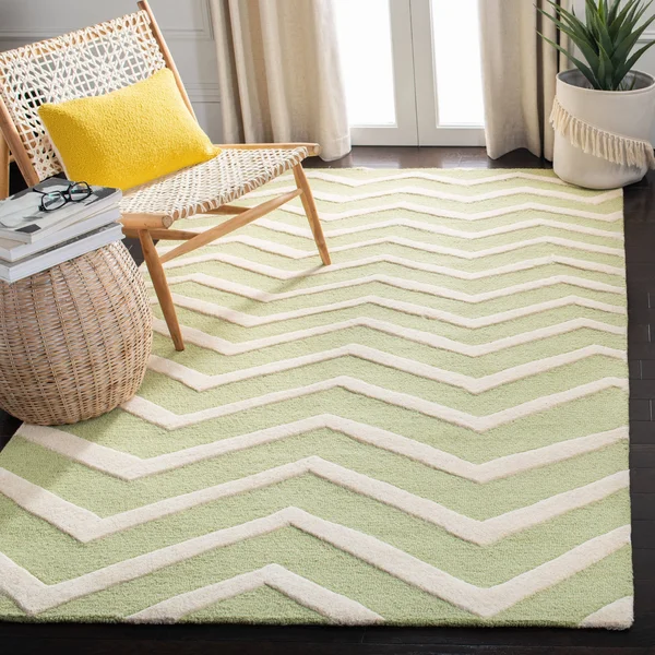 Safavieh Cambridge CAM714K Black, Ivory Rug 6&x 6& Square