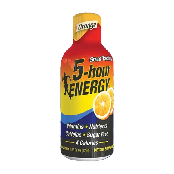 5-Hour Energy Shot - Regular Strength Orange, 1.93 Ounce, 24 Pack