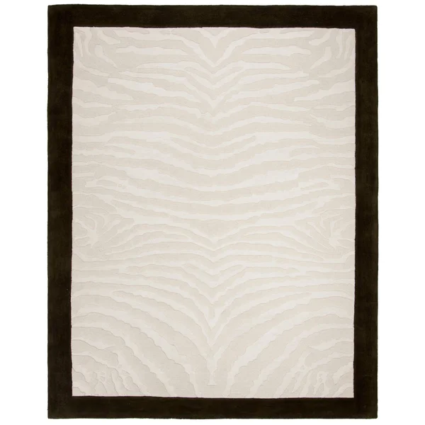 Safavieh Soho Rug SOH443A Ivory, Espresso, 2& 6x22 x 8&
