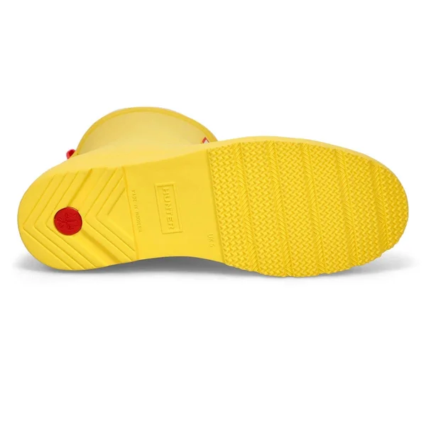 Hunter Women Original Short Play Boots Yellow 6