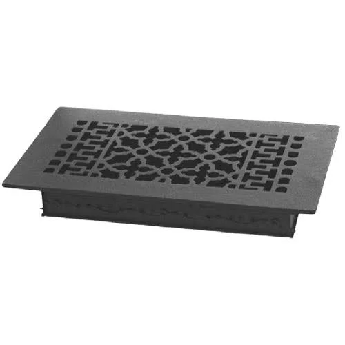 Acorn Cast Iron Air Register - 12x6in. (Black) GL4BG