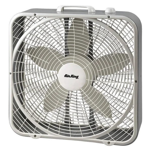 Air King 9723 Box Fan, 3 Speeds, 20x22 Blade Dia.