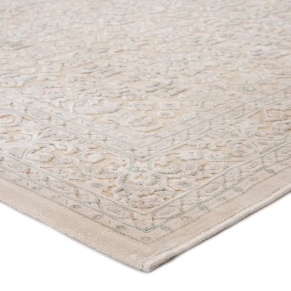 Maison Rouge Armitage Damask Beige/ Blue Area Rug - 5& x 7&6