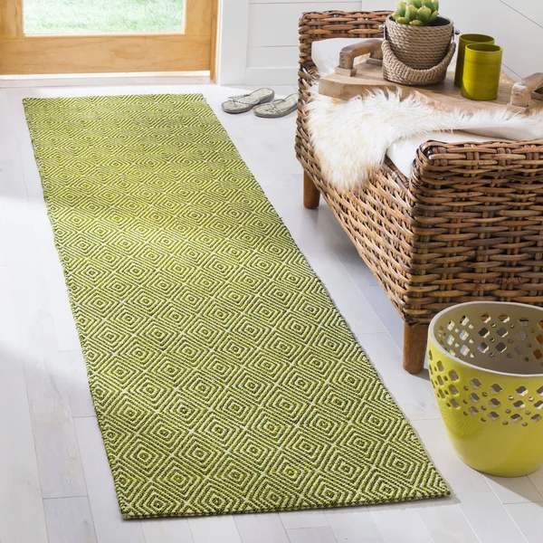 Safavieh South Hampton Green Area Rug - Runner 2& x 6&