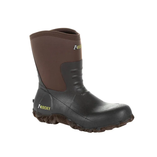 Rocky RKS0371 Core Chore Brown Rubber Outdoor Boot