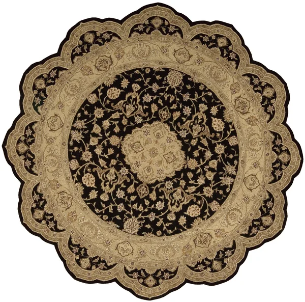 Nourison Heritage Hall He10 Black Area Rug 2&6x22 x 4&2x22