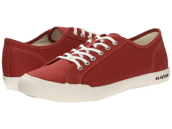 SeaVees Women's Monterey Standard Sneaker Red Ochre