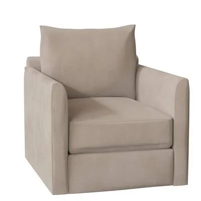 Aaralyn Armchair Wayfair Custom Upholstery Body Fabric: Tina Oyster