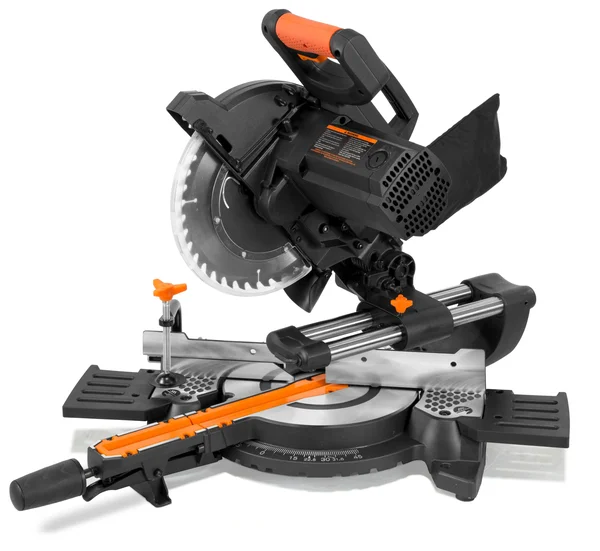Wen MM1011 15-Amp 10x22 Single Bevel Compact Sliding Compound Miter Saw with Laser