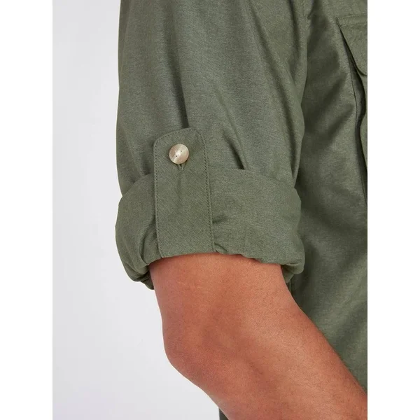 ExOfficio Air Strip Long-Sleeve Shirt - Men's Rust - XL