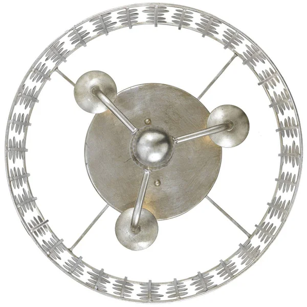 Crystorama 544-GA Layla 3 Light Antique Gold Ceiling Mount