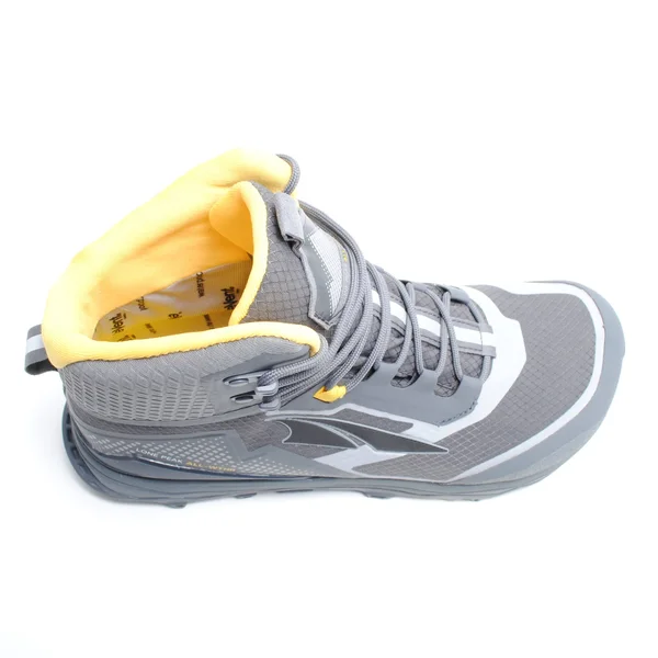 Altra Men's Lone Peak All-Wthr Mid Gray/Yellow, 10.5