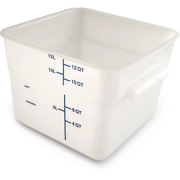Carlisle 11964PE02 - Food Storage Container, 12 Qt., 11