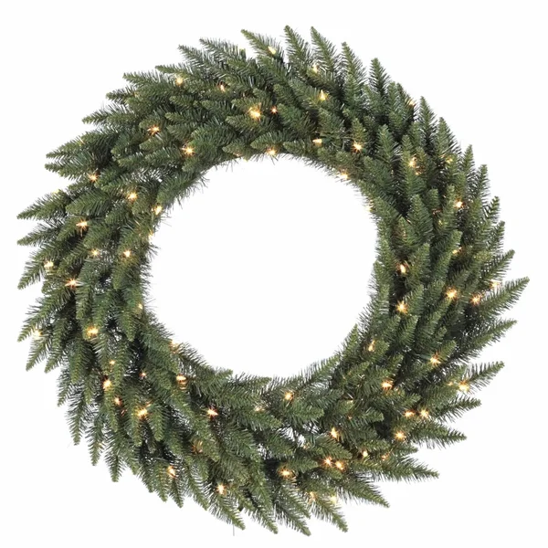 Vickerman 42x22 Camdon Fir Wreath 100LED Warm White