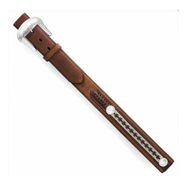 Tony Lama The Duke Center Applique Belt