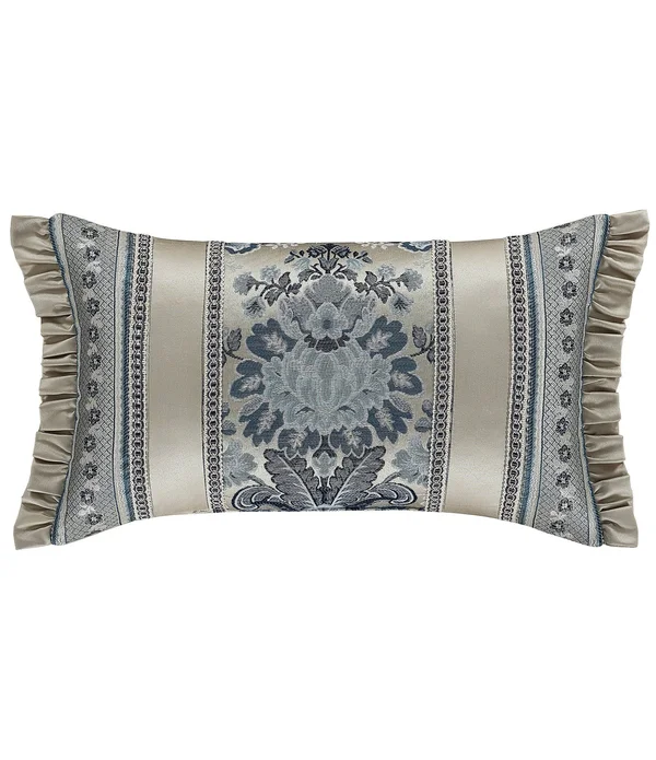 J Queen New York Glendale Boudoir Decorative Throw Pillow - Indigo