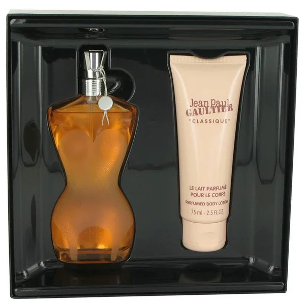 Jean paul gaultier 516266 gift set -- 3.3 oz eau de toilette spray + 2.5 body lotion - for women, Price/package