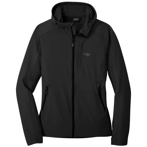 Outdoor Research Women's Ferrosi Hooded Jacket - Medium - Black