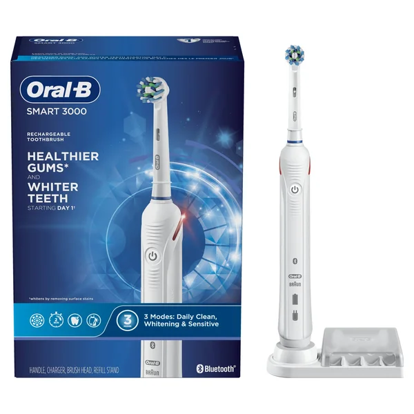 Oral B Smart 3000 Toothbrush, Rechargeable