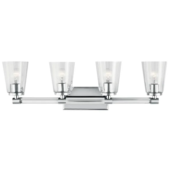 Kichler Audrea 4 Light Bath - Natural Brass - 45869NBR