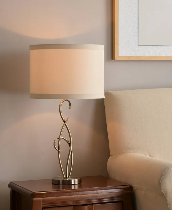 Kenroy Home 33036AB Whirl Table Lamp Antique Brass
