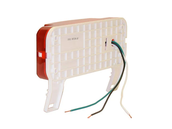 Optronics One L.E.D. Low Profile Combination RV Tail Lights (RVSTLW6061-KIT) Pair - White Base