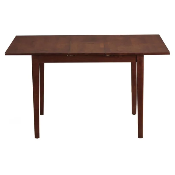 East West Furniture Norfolk Rectangular Table with 12x22 Butterfly Leaf -Mahogany Finish. Nft-mah-t