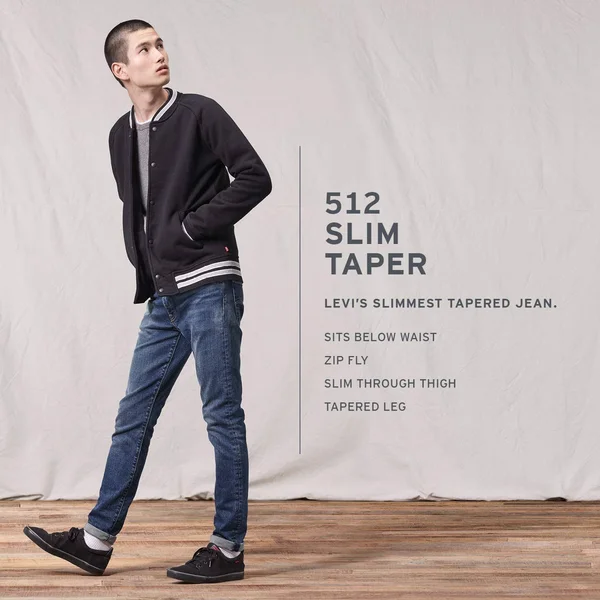 Levi&s Men's 512 Slim Taper Fit Jeans