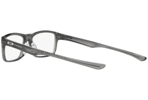 Oakley OX8081 Plank 2.0 Eyeglasses - 808106 Polished Grey Smoke