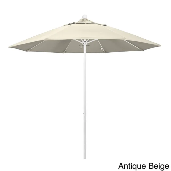 Riviera 9-Foot Push Open Aluminum Round Umbrella by Havenside Home - Forest Green