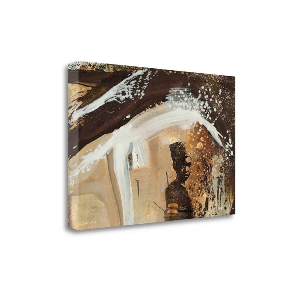 Tangletown Fine Art 'Soweto Girl' Print on Wrapped Canvas, Brown